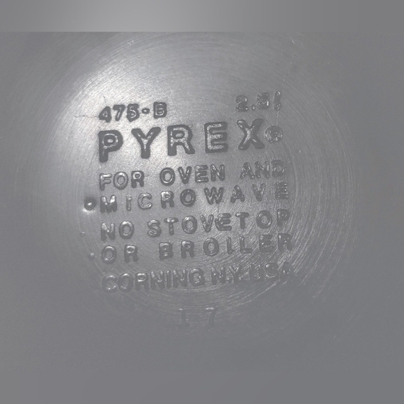 PYREX Vintage Harvest Wheat Nesting Bowl With Lid 475-B 2.5L Vintage - Picture 9 of 10